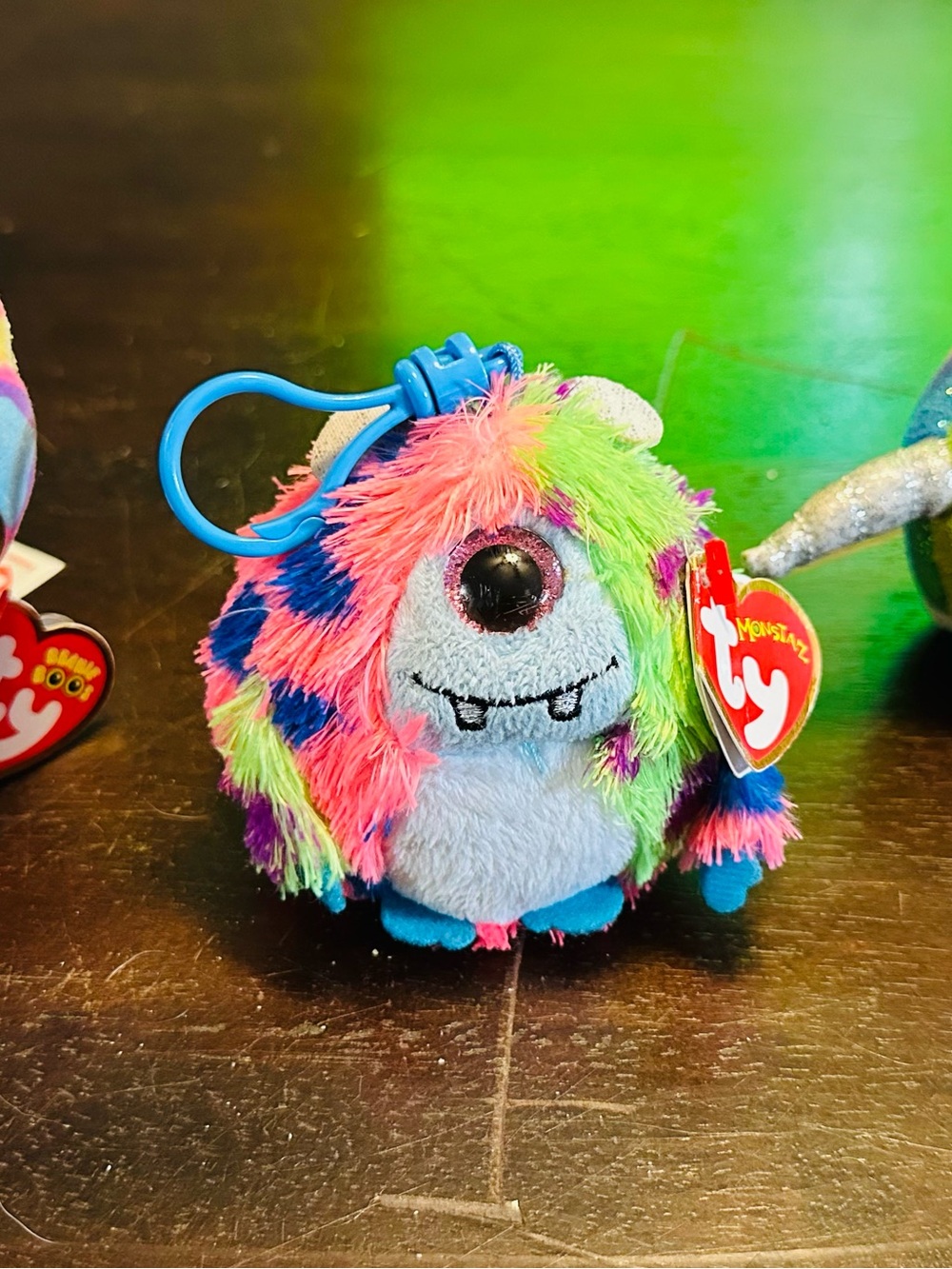 Ty Beanie Boos Clip on Plush Keychain 3-Pieces
